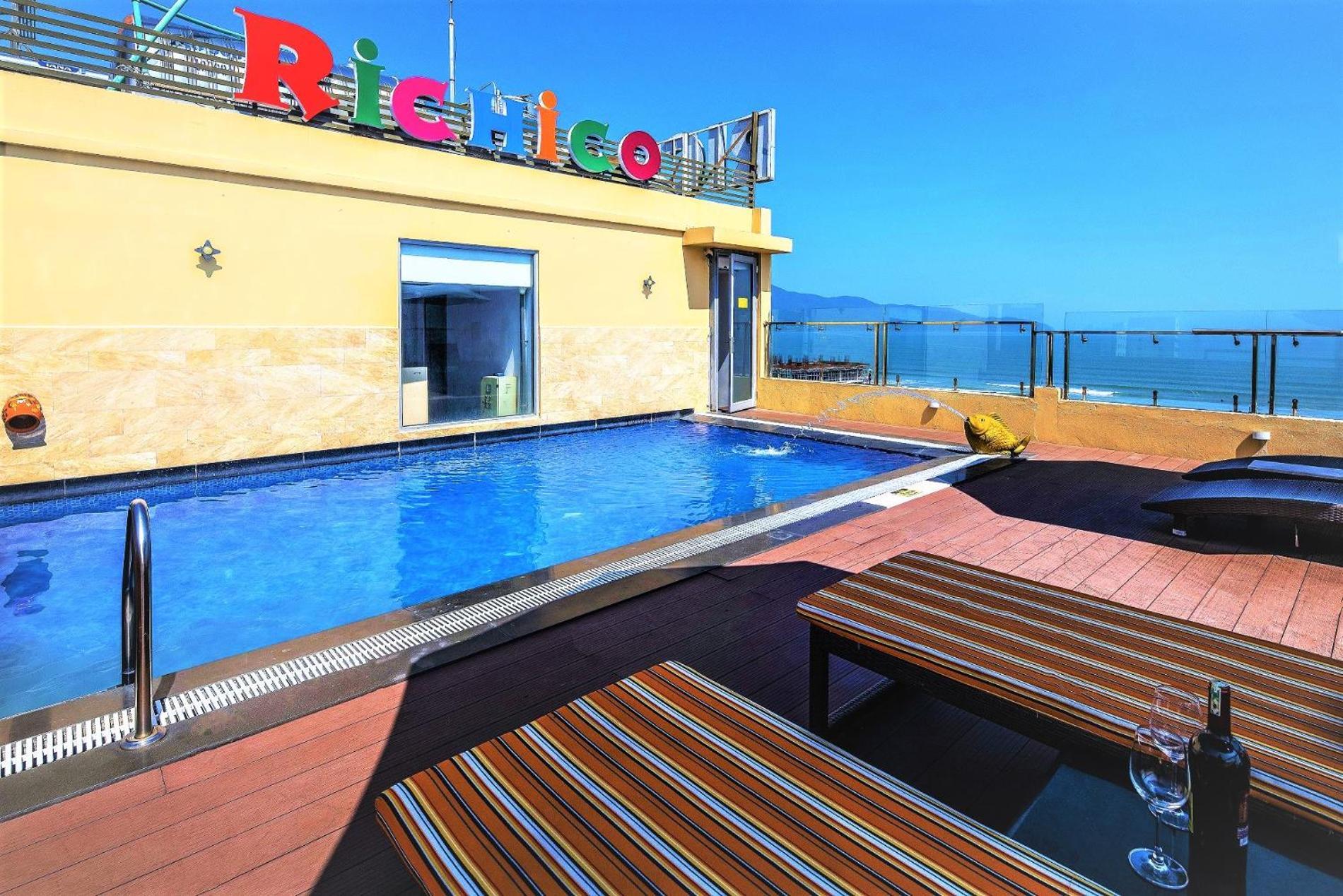 Richico Garden Beach Hotel Дананг Екстериор снимка